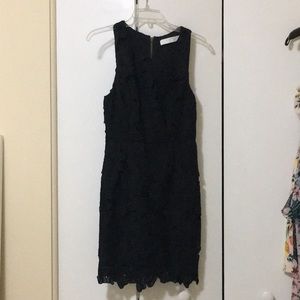 ASTR Black Lace Detail cut out dress - Size Small